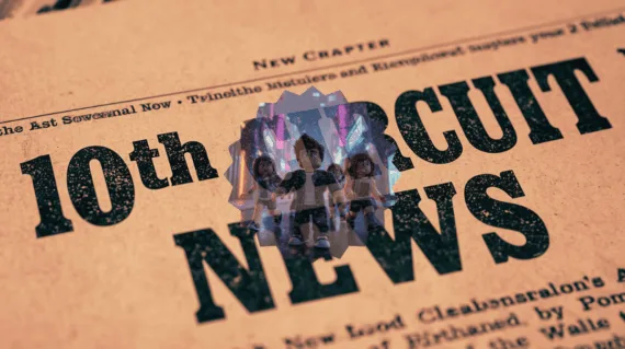10th Circuit Roblox News headline featuring gaming avatars in public